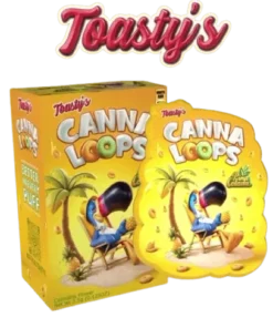 Toasty’s Canna Loops – Pina Colada Toastys
