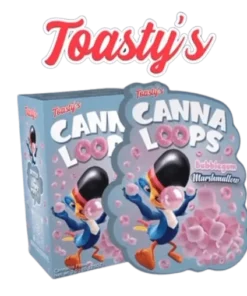 Toasty’s Canna Loops – Toastys Bubblegum Marshmallow