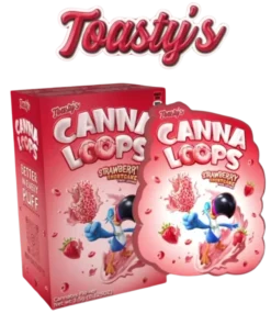 Toasty’s Canna Loops – Strawberry Shortcake Tres Leches
